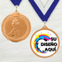 Medalla de Metal de Victoria de 2.5" con cinta MDL700